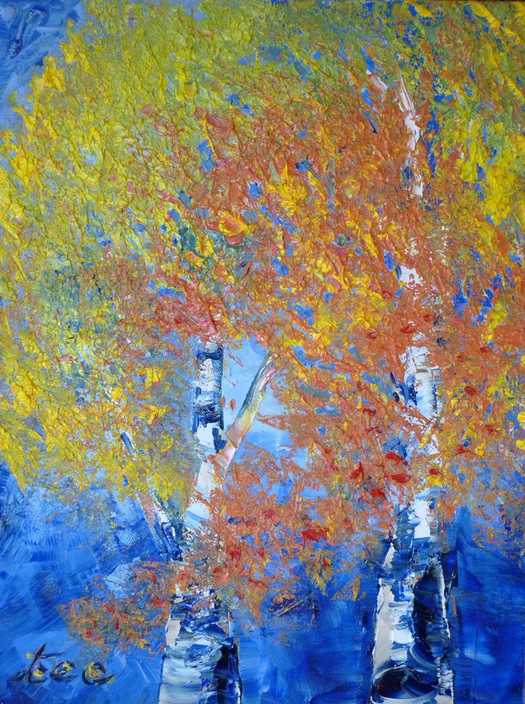 Plein-Air Birches