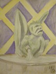 Tea Preville - 1999 - Gargoyle - Watercolour