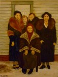 Tea Preville - 2000 - Ladies out of Focus - oil on canvas
