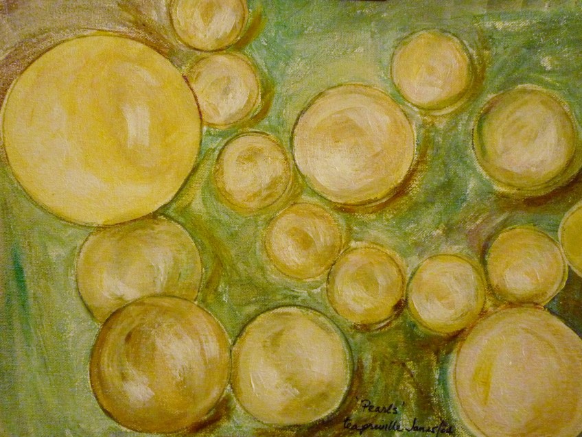 Tea Preville - 2003 - Pearls - acrylic