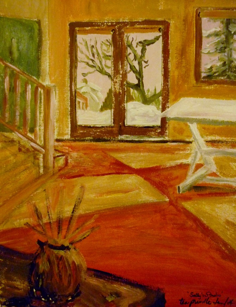 Tea Preville - 2003 - Sally's Studio - acrylic