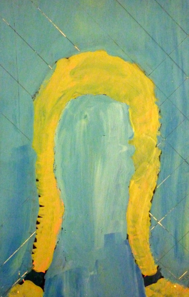 Tea Preville - 2003 - Self-portrait IX- acrylic