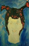 Tea Preville - 2003 - Self-portrait VII - acrylic
