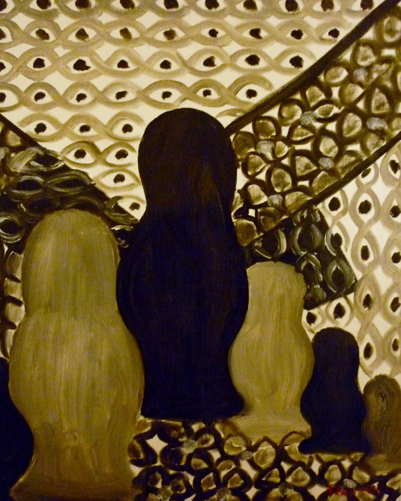 Tea Preville - 2003 - Still Life II - acrylic - Deb Thompson Workshop