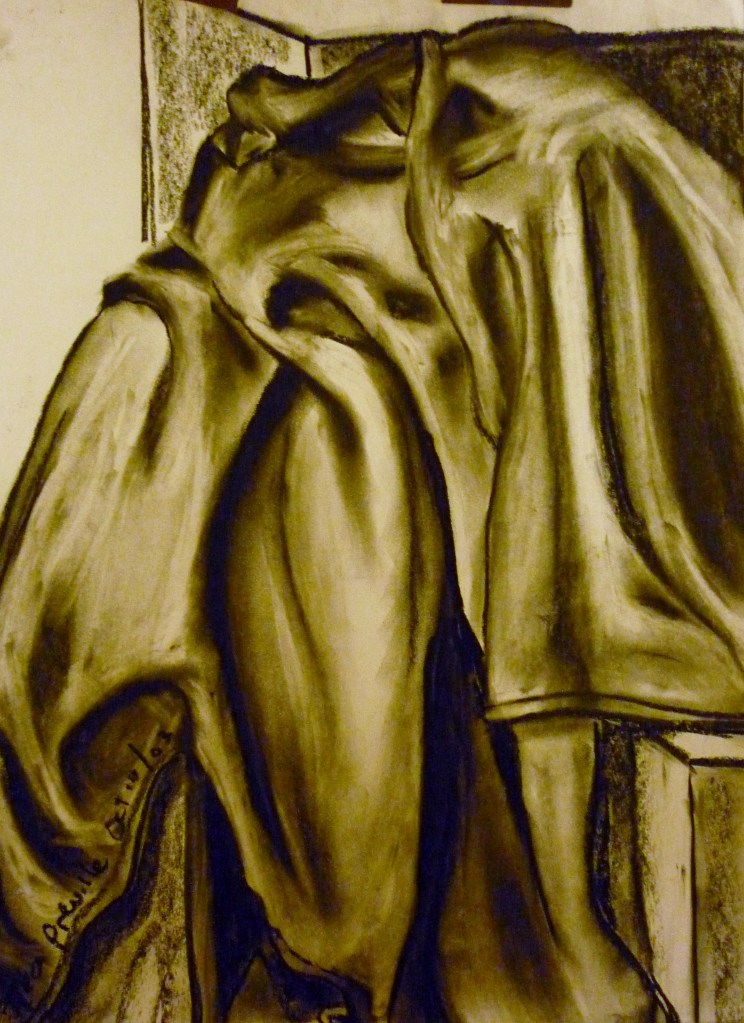 Tea Preville - 2003 - Still Life IV - charcoal - Deb Thompson Workshop