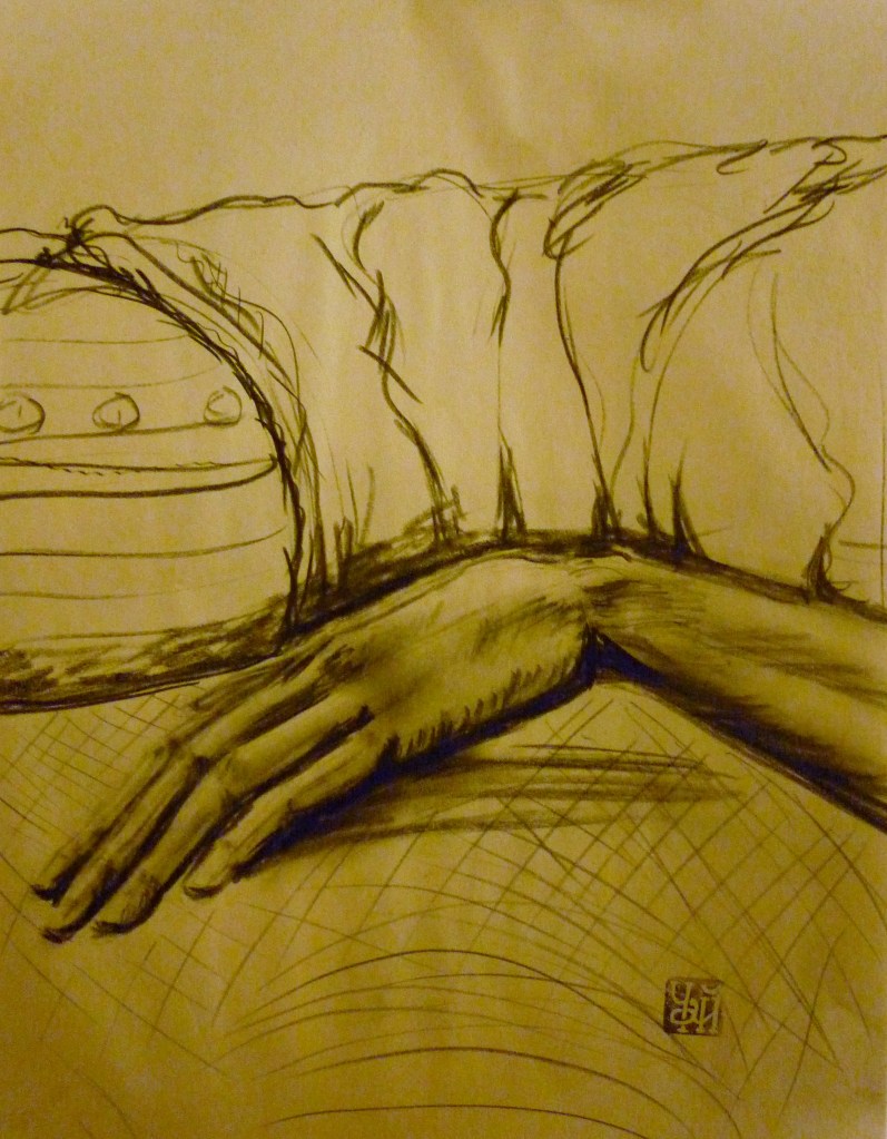 Tea Preville - 2004 - Life V - charcoal