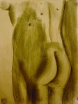 Tea Preville - 2004 - Life VIII - charcoal