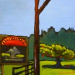 Preville, Tea -12-Tribes-oil on canvas, 12x12- 2015