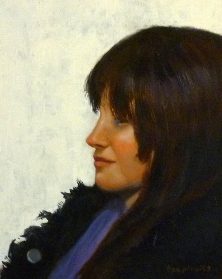 Preville, Tea -Kristy Gordon Workshop-oil on board, 11x14 -2015